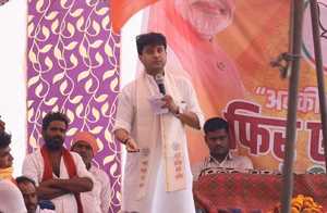 भाजपा 400 पार नारा नहीं मिशन, गुना को मिला डबल इंजन सरकार फायदा : ज्योतिरादित्य सिंधिया